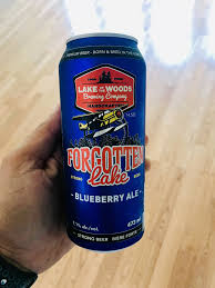 Forgotten Lake Blueberry Ale Lake Of The Woods Brewery Canada Canadian Beer Ale Blueberry
