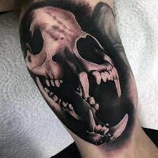These days bear tattoos are gaining much popularity. 50 Bear Skull Tattoo Designs For Men Ursidae Ink Ideas