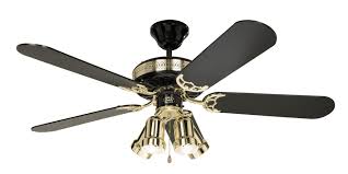 Vaxcel lighting lk51214 bn two light energy efficient ceiling fan light kit in brushed nickel finish. Ceiling Fan Black Magic 132cm 52 With Lights Home Commercial Heaters Ventilation Ceiling Fans Uk