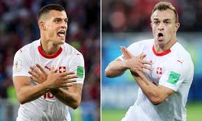 The swiss players granit xhaka, xherdan shaqiri, and stephan lichtsteiner have been sanctioned with fines of chf 10,000, chf 10,000, and chf 5,000 respectively and warnings for having infringed. Football Countries Get Together To Pay Fines For Shaqiri Xhaka And Lichtsteiner Sports India Show