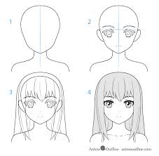Honestly, every male in free! How To Draw Anime Characters Tutorial Animeoutline