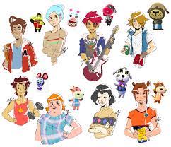 You can only have one animal villager with same name on the same island. My Villagers As Humans Animalcrossing