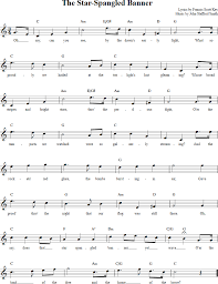 Simply follow the colored bars and you'll be playing the star spangled banner instantly! The Star Spangled Banner Recorder Sheet Music