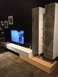 Round or hexagonal coffee tables. Modern Tv Stands Full Of Charm And Versatility