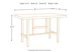 Awesome tall dining table,good tall dining table,new tall best selection of kids furniture to reflect your style for counter height table dimensions. Kavara Counter Height Dining Table Ashley Furniture Homestore