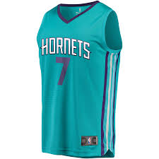 Youth Fanatics Branded Dwayne Bacon Teal Charlotte Hornets Fast Break Player Jersey Icon Edition