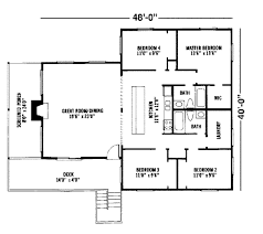Browse architectural designs vast collection of 1,200 square feet house plans. House Plan 92803 Ranch Style With 1600 Sq Ft 4 Bed 2 Bath