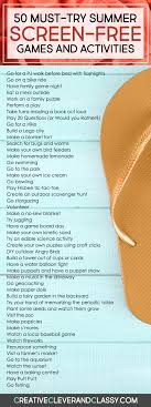 Looking For Something Fun To Do With Friends And Family This Summer Try These 50 Must Try Summe Free Family Fun Summer Fun For Kids Summer Activities For Kids