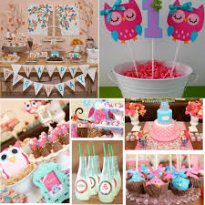 Diy Birthday Party Decorations For Kids Owl Birthday Kids Birthday Party Decoration Owl Themed Birthday Party Owl Birthday Parties