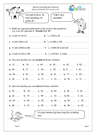 doubling and halving multiplication by urbrainy com