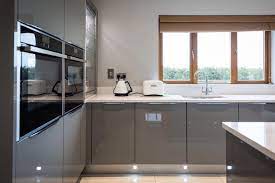Getting started is simple — download grammarly's extension today. Mineral Grey Gloss And White Quartz Make For A Sleek And Modern Kitchen Dining Area In This West Waterford Home Evoke German Kitchens