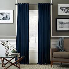 Black White And Blue Curtains I Like The Idea Of Blue Drapes In The Master Black White Gray And Blue Thoughts Velvet Pole Pock With Images Blue Curtains Living Room Curtains Living Room Home Decor