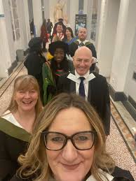 Today we say a very fond farewell to Dr Moira Bailey, Academic Strategic  Lead for the People Organisations and Practice Department. Moira, you will  be so greatly missed as a full time