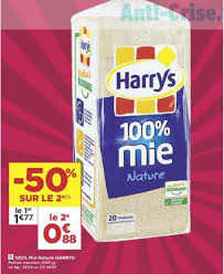 Pain De Mie 100 Mie Harrys Chez Casino 30 04 12 05 Catalogues Promos Bons Plans Economisez Anti Crise Fr