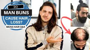 This could be one of the more legitimate hair loss reasons. Do Man Buns Cause Hair Loss Men S Hair Q A Youtube