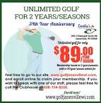 Unlimited Golf for 2 Years / Seasons, Cecelia