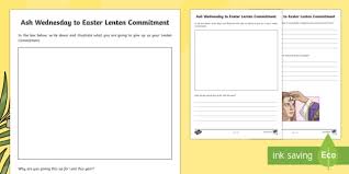 See more ideas about lent, lenten, catholic lent. Years 3 6 Ash Wednesday To Easter Lenten Worksheet