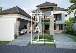 Desain Rumah 2 Lantai Luas 500m2 Ibu Ani Di Jakarta Desain Rumah Rumah Dan Desain