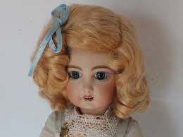 Daisy Dark Blonde Mohair Wig for Vintage, Modern or Antique French German  Bisque Doll
