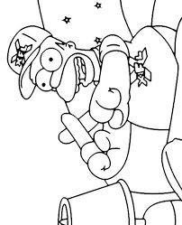 Homer Simpson Vertical Coloring Sheet In 2020 Family Coloring Pages Coloring Pages Printable Coloring Pages