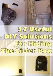 A fresh litter box will also reduce the risk of you and your family coming into contact with pathogens that are present in urine and feces. 27 Useful Diy Solutions For Hiding The Litter Box