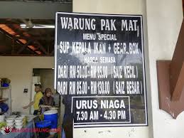 Saat nopeita vastauksia yrityksen warung pak mat pulau pisang henkilökunnalta ja aiemmilta asiakkailta. Teh Tarik Madu Ais Dan Sup Ikan Warung Pak Mat Pulau Pisang Kelantan Some Bullet For Your Head