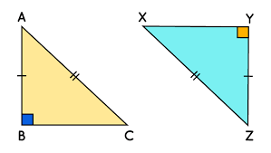 In words, if the hypotenuse and a leg of one right triangle are congruent to the hypotenuse and a leg of a second right triangle, then the triangles are congruent. Hypotenuse Leg Theorem Statement Proof With Solved Examples Cuemath