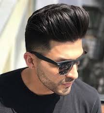 50 Awesome Pompadour Fade Haircut Best Pompadour Hairstyle For Men Bloated Top With Stranded Pompado Haircuts For Men Mens Hairstyles Pompadour Fade Haircut