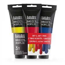 Liquitex Basics Acrylic Primary Colors