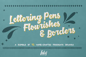 You can stamp a variety of fun images across just about any picture. 35 Attractive Procreate Brushes For Drawing Painting Lettering Decolore Net