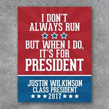 Election Campaign Poster 7 Printable I Don T Etsy Student Council Campaign School Campaign Posters Slogans For Student Council