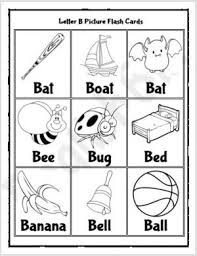 Next to the enter button are keys that show a larger work area. Letter B Words For Kindergarten Preschool Kids Englishbix
