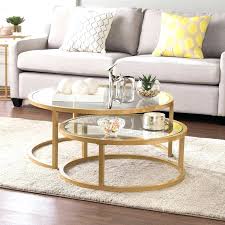 Coffee tables are the perfect accent piece for a living room. Brass Glass Coffee Table Gold Graspsense Com