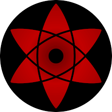 Basically amaterasu is a black fire that you can't put out, unless you are sasuke. File Mangekyou Sharingan Sasuke Svg Wikimedia Commons