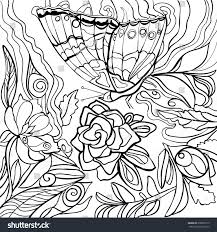 Coloring Pages Of Roses And Butterflies Coloring Pages Kids Color in this picture of a princess and butterflies and others with our library of online coloring pages. coloring pages of roses and butterflies