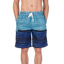 Sayfut Mens Shorts Swim Trunks Quick Dry Surfing Running Swimming Water Pants Beach Short S 2xl Blue Green