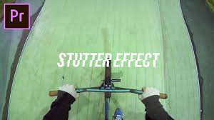 How To Create A Time Stutter Glitch Effect In Adobe Premiere Pro Cc 201 Premiere Pro Premiere Pro Tutorials Adobe Premiere Pro