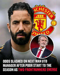 manchester united manager replacement odds