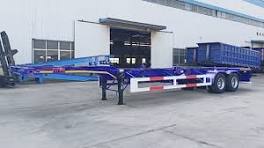 2 Axle Gooseneck Skeletal Trailer