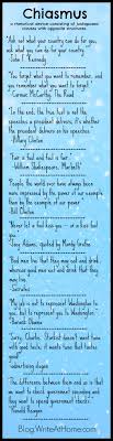 Chiasmus The Write At Home Blog Rhetoric Ap Language Ap Language And Composition