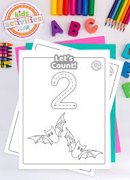 learn how to count with fun halloween printables kids activities blog