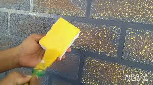 First, put the paint onto a palette. Brick Wall Painting Techniques Colour Combination Youtube