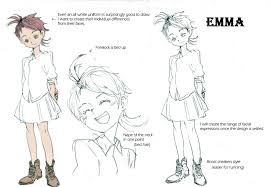 Xddddd (descripciones vrgas) jakll bueno ya, léanlo sí quieren :vvvv no los obligo xd, y pos ya :v, buenos días, tardes y. The Promised Neverland On Twitter Early Designs For Emma Norman And Ray Concept Sketches Are From The Upcoming Artbook World World Will Be Out In 2 Days Https T Co 7kzpd7uls2
