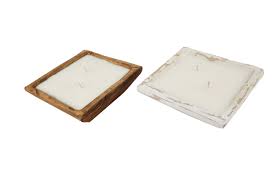 Mixed Pack-farmhouse 6-7 Inch Square Dough Bowl-wood-rustic-deep-candle  Ready-farmhouse Square-6-7 Inches-mixed Pack-10 PCS