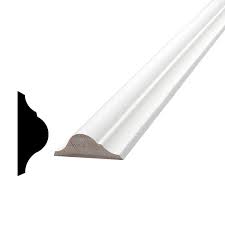 Alexandria Moulding 9 16 In X 1 9 16 In X 84 In Primed Finger Jointed Pine Panel Moulding 00182 93168c The Home Depot In 2020 Panel Moulding Paneling Wall Trim
