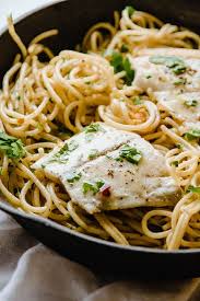 Barramundi Lemon Garlic Pasta Video Life As A Strawberry Recipe Lemon Garlic Pasta Lemon Butter Chicken Pasta Garlic Pasta