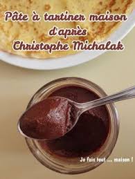 Pate A Tartiner Chocolat Noisettes Ou Nutella Maison En 2020 Recette Christophe Michalak Nutella Chocolat Au Lait
