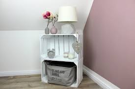 Diy Mobel Selber Bauen Nachttisch Nachtschrank Aus Obstkisten Diy Mobel Selber Bauen Nachttisch Selber Bauen Mobel Selber Bauen