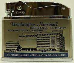 Washington national voluntary life insurance products are designed to fit your employees' age, income and plans for the future. Flat Advertising Lighter Washington National Insurance Made In Japan Ebay