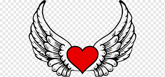 Search through 623,989 free printable colorings at getcolorings. Angel Pink Hearts With Wings Coloring Pages Love Heart Color Png Pngwing